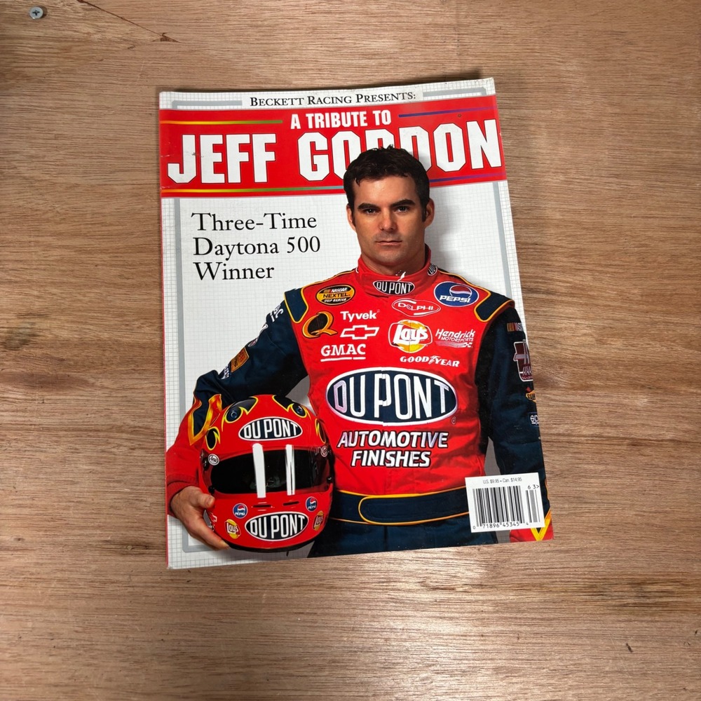 Beckett Racing Presents A Tribute to Jeff Gordon Magazine NASCAR 24 DuPont